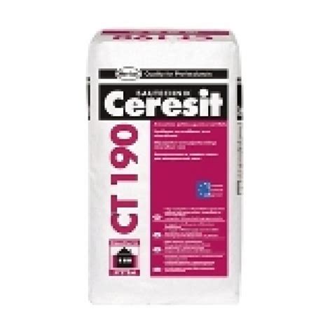 Ceresit CT190 Klijavimo ir armavimo mišinys mineralinei vatai, žieminis ...