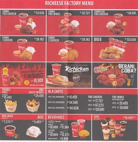 Richeese Factory Menu, Menu for Richeese Factory, Rawamangun, Jakarta - Zomato Indonesia