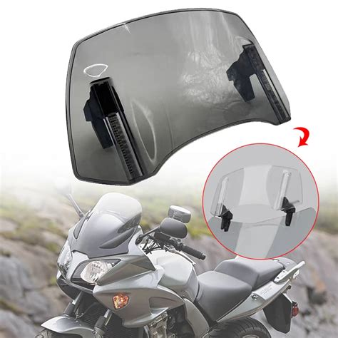 Pare Brise R Glable Universel Pour Moto Honda Extension De Pare Brise D