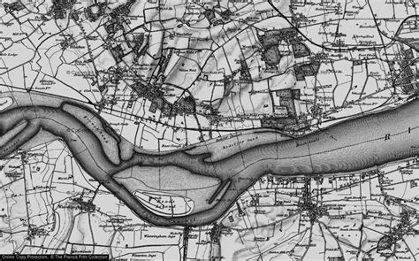 Historic Ordnance Survey Map of North Ferriby, 1895