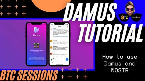 Damus For NOSTR Tutorial YouTube