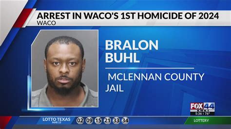 Suspect In First Waco Homicide Of 2024 Arrested