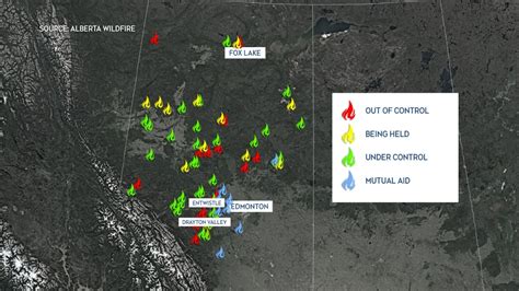 Latest On Alberta Wildfires After Drayton Valley Evacuation Ctv News