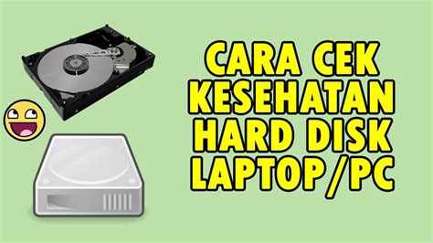 Cara Cek Kesehatan Hard Disk Laptop PC Tanpa Aplikasi Pihak Ketiga