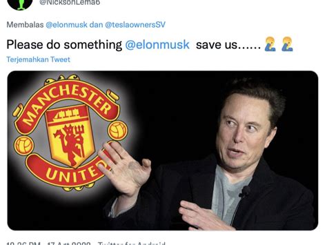 Berita Dan Informasi Elon Musk Beli Manchester United Terkini Dan