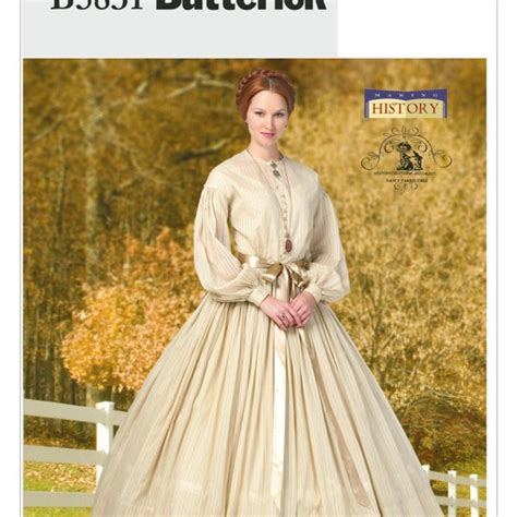 Civil War Day Dress Etsy