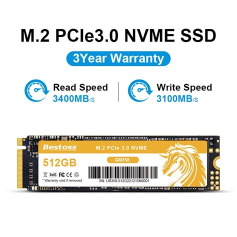 Wholesale Customized 512GB M.2 SSD - Bestoss