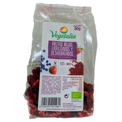 Mix Frutos Rojos Liofilizados Bio G Vegetalia Espacio Org Nico