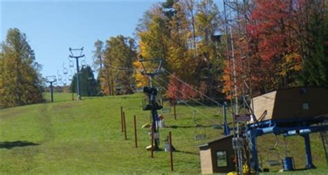 #1 Chair Lift at Winterplace Ski Resort - Ghent, West Virginia - Aerial ...