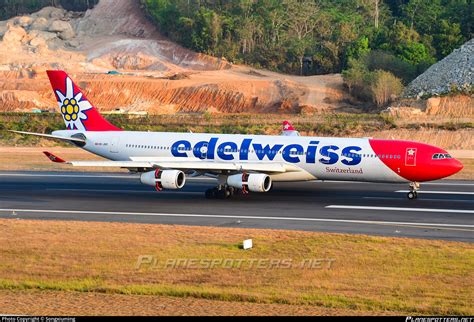 HB JMD Edelweiss Air Airbus A340 313 Photo By Songxiuming ID 1572906