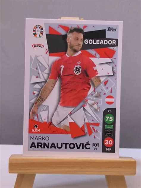 ARNAUTOVIC 71 EXCLUSIVO Lidl Uefa Euro 2024 Germany Match Attax All