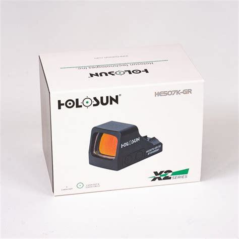 Holosun 507k X2 Green Reticle Candh Precision