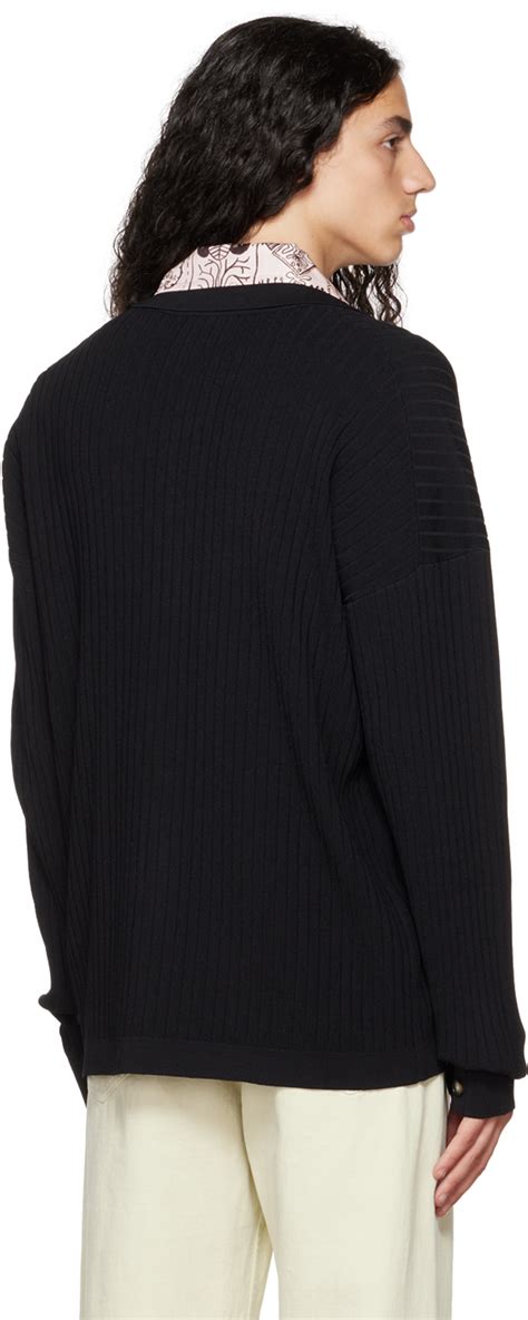 Nanushka Black Torben Cardigan Nanushka