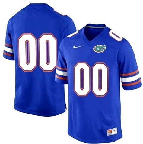 New Florida Gators Custom Jersey Royal Blue