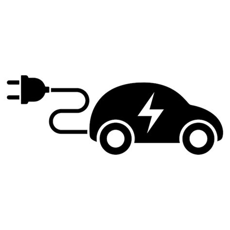 Premium Vector Electric Car Icon Vector Design Template