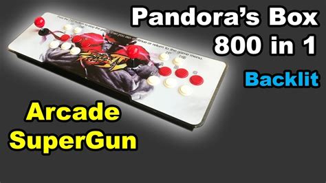 Pandora S Box S X In Arcade Super Gun Gaming Console Youtube