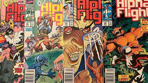 Alpha Flight Marvel Comics Pulling Book Out Of A Slump Youtube