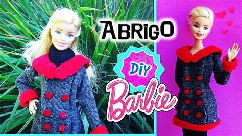 Como Hacer Abrigo Para Tus Mu Ecas Barbie Sin Coser Ropa