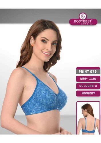 Printed Double Fabric Hosiery Bra At Rs 55 Piece New Delhi Id