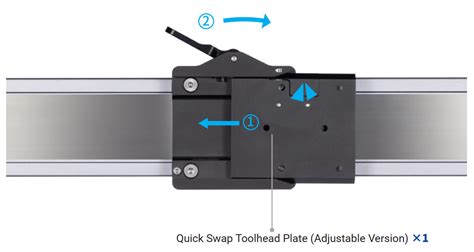 Install The Quick Swap Toolhead Plate Adjustable Version Snapmaker Wiki