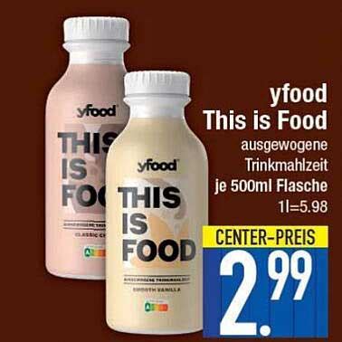 Yfood Trinkmahlzeit Angebot Bei EDEKA