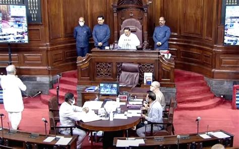 Rajya Sabha Adjourned Till 12 Noon Amid Oppn Ruckus