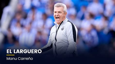 EL LARGUERO ENTREVISTA A JAVIER AGUIRRE Y LAPORTA NO QUIERE RECAMBIOS