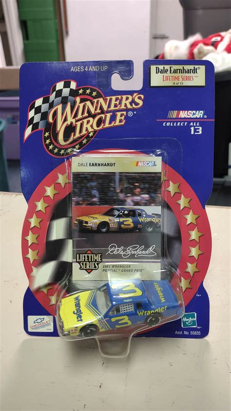 1999 Winner S Circle Lifetime Dale Earnhardt 1 64 1981 3 Wrangler 9