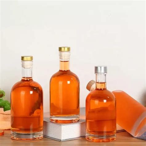 Nordic Style Ml Ml Ml L Glass Bottle For Vodka Whisky Gin Rum