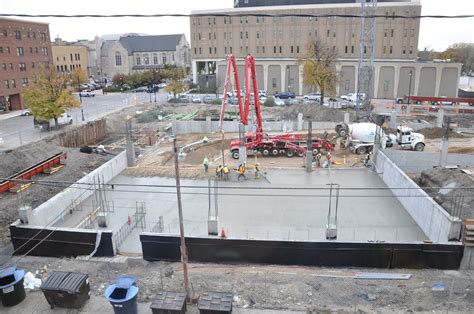 Construction Progress Roberts Garage Kilbourne Group