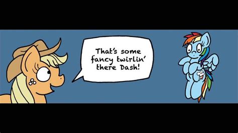 The Tell Tale Twirl MLP Comic Dub Gina M YouTube