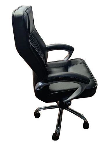 High Back Black Leather Revolving Office Chairs At Rs In Rangareddy