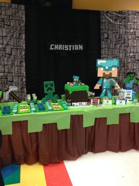 Minecraft Birthday Minecraft Birthday Party Minecraft Party Decorations