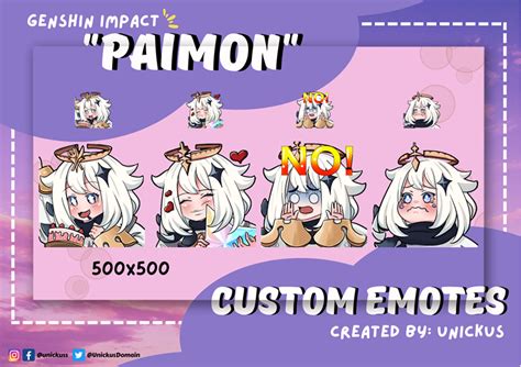 Paimon Emotes Unickus Emotess Ko Fi Shop Ko Fi ️ Where Creators