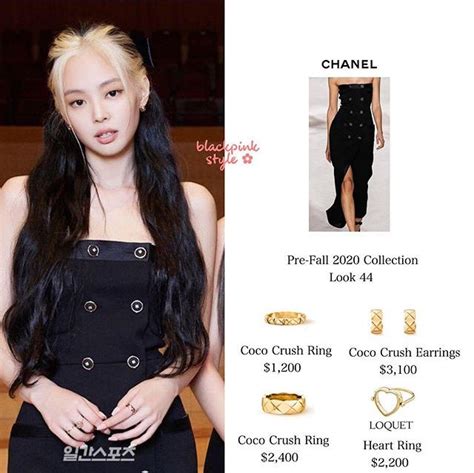 T Ng H P V I H N V Chanel Coco Crush Ring Jennie M I Nh T