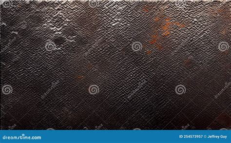 Texture Top View Of A Flat Steel Plate Detailed Texture Stock Image