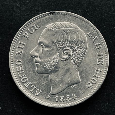 España Alfonso XII 1874 1885 5 Pesetas 1884 18 84 MSM Catawiki