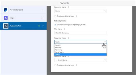 How To Create Payment Forms For Authorize Net In Wpforms