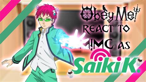 Obey Me React To M Mc As Saiki K Short Youtube