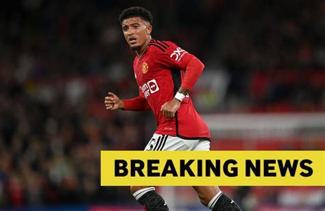 Jadon Sancho Open To Man United Return But One Thing Has To Change