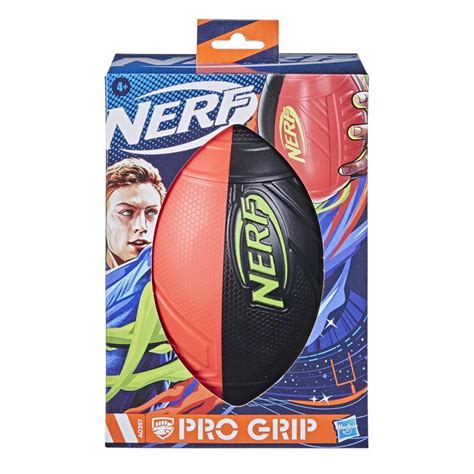 Nerf Pro Grip Classic Foam Football Easy To Catch And Throw