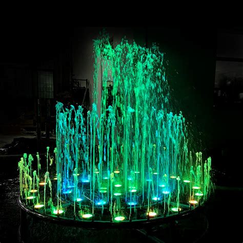 Stainless Steel Fountains Water Spout Beautiful Music Dancing Water