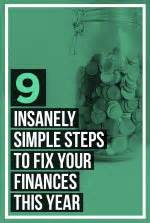 9 Insanely Simple Steps to Fix Your Finances This Year - MyFabFinance