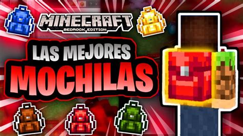 Addon De Mochilas Para Minecraft Bedrock Pe Multi Backpack