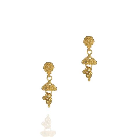 Kids Gold Earrings - Sona Jewelers