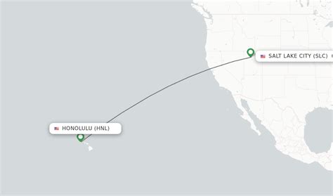 Direct Non Stop Flights From Honolulu To Salt Lake City Schedules