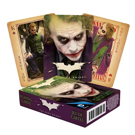 Amazon Aquarius Dc Comics The Joker Heath Ledger Playing Cards