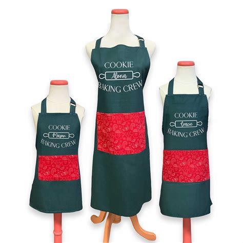 Personalized Christmas Aprons Country Kitchen Sweetart