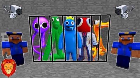 Rainbow Friends Presos Minecraft Prison Escape Minecraft Escapa De