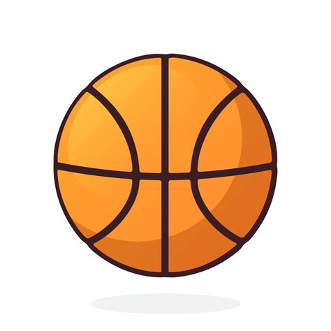 Cartoon illustration of basketball ball 25668234 Vector Art at Vecteezy